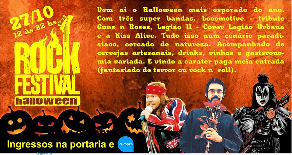 Rock Festival Halloween