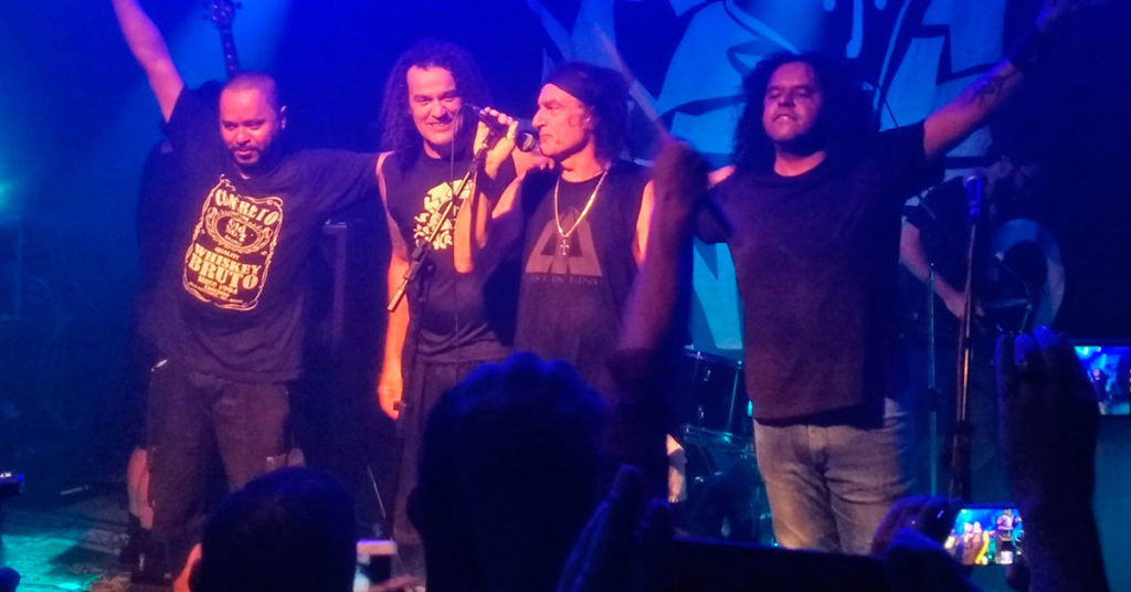 Show da banda Concreto com Vinny Appice