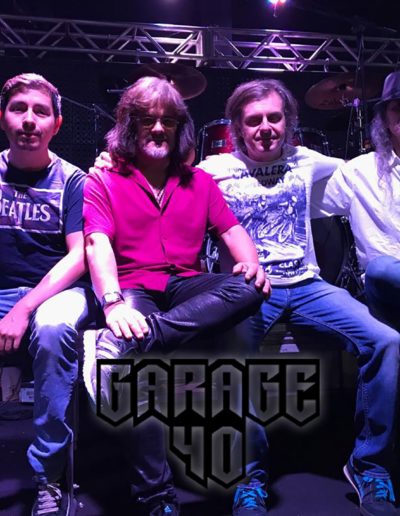 Banda Garage 40 no portal Rock e Cia