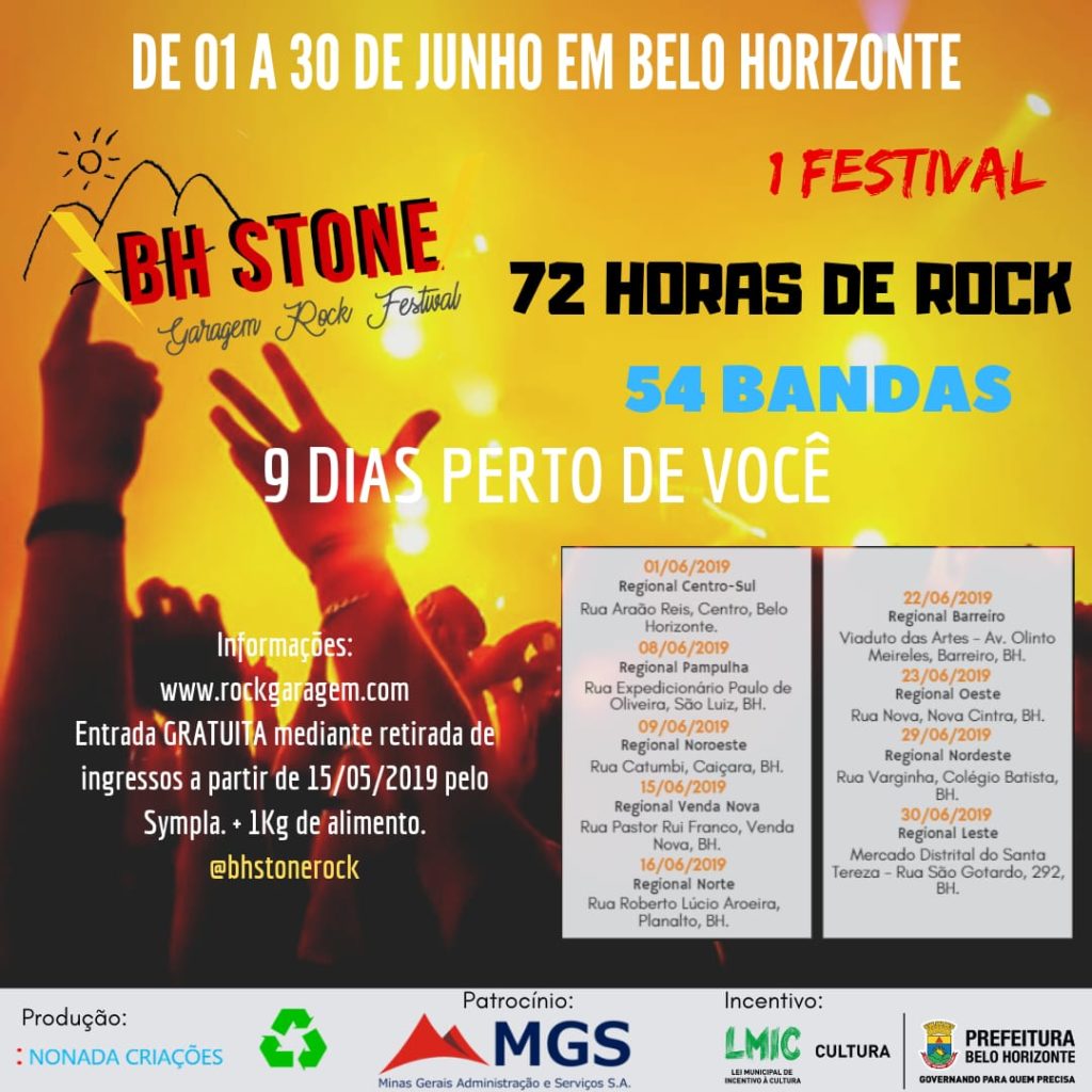 Vem aí o BH Stone: Garagem Rock Festival