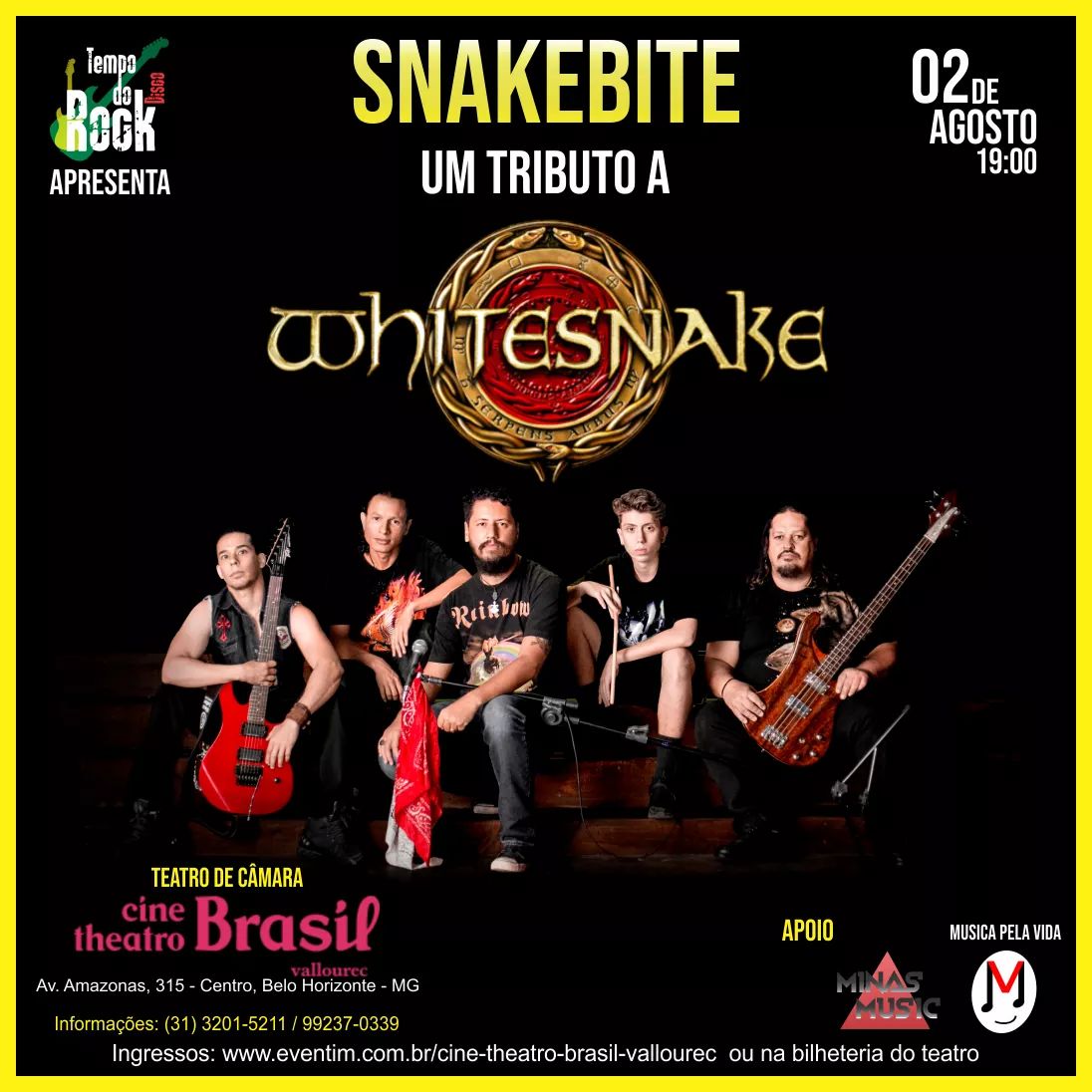 Snakebite – Um tributo ao Whitesnake