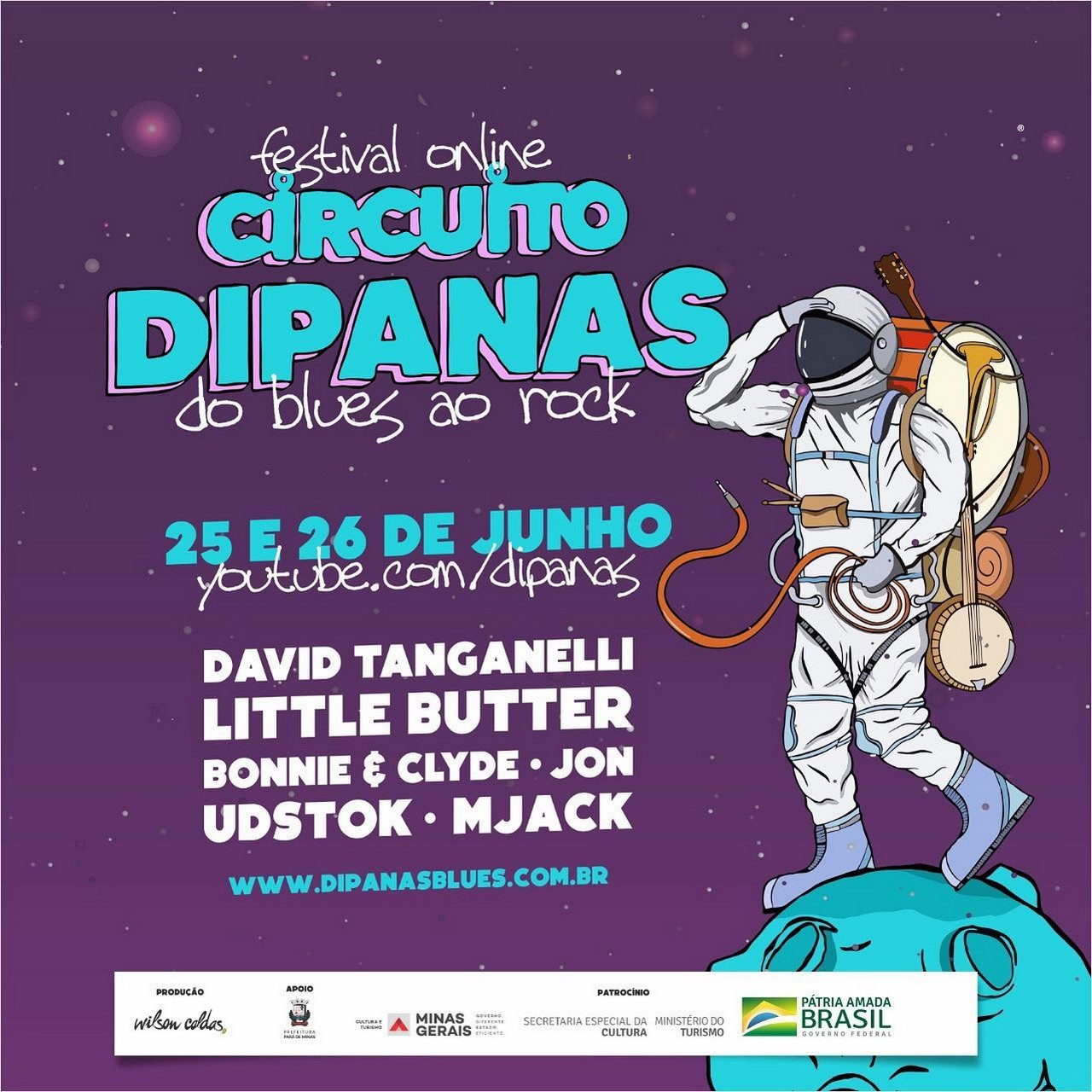 “Circuito Dipanas – Do Blues ao Rock”